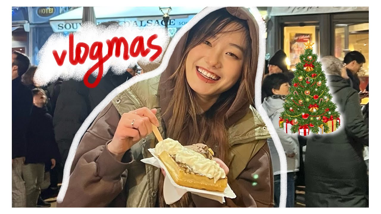 Thăm quan chợ giáng sinh ở Strasbourg - Pháp